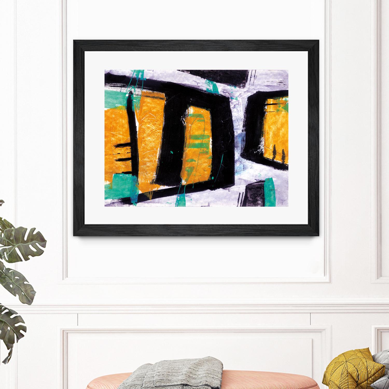 Suave by Jacques Clement on GIANT ART - green abstract