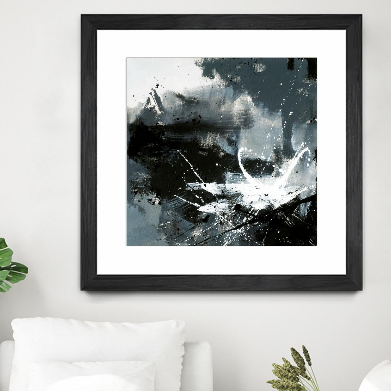 Éclats by Roland Benoît on GIANT ART - white abstract