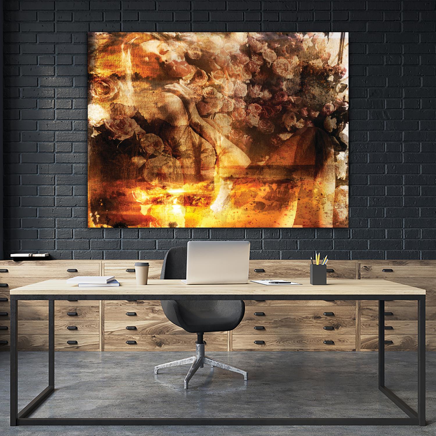 Charmed by Daniel Stanford on GIANT ART - brown photo art