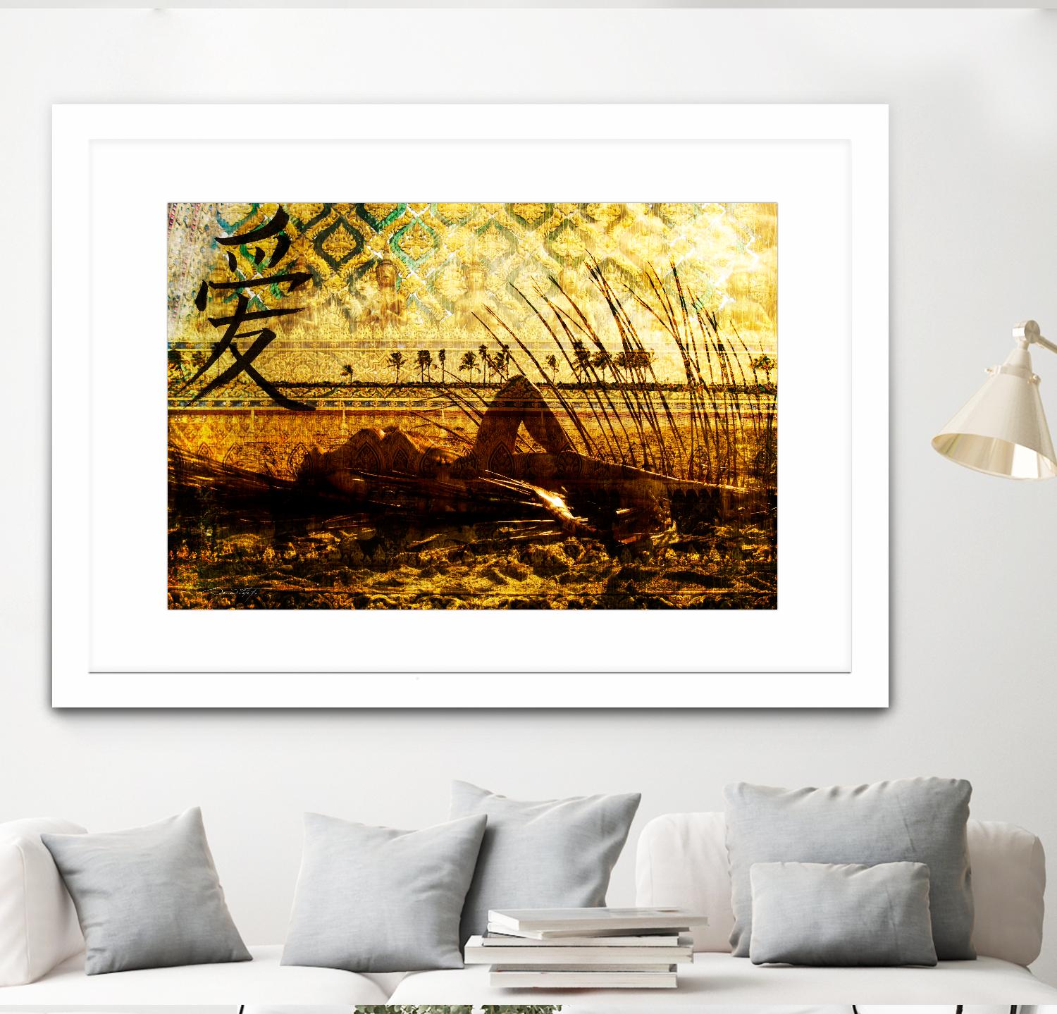 Ingrid Thai by Daniel Stanford on GIANT ART - yellow figurative quebec artists