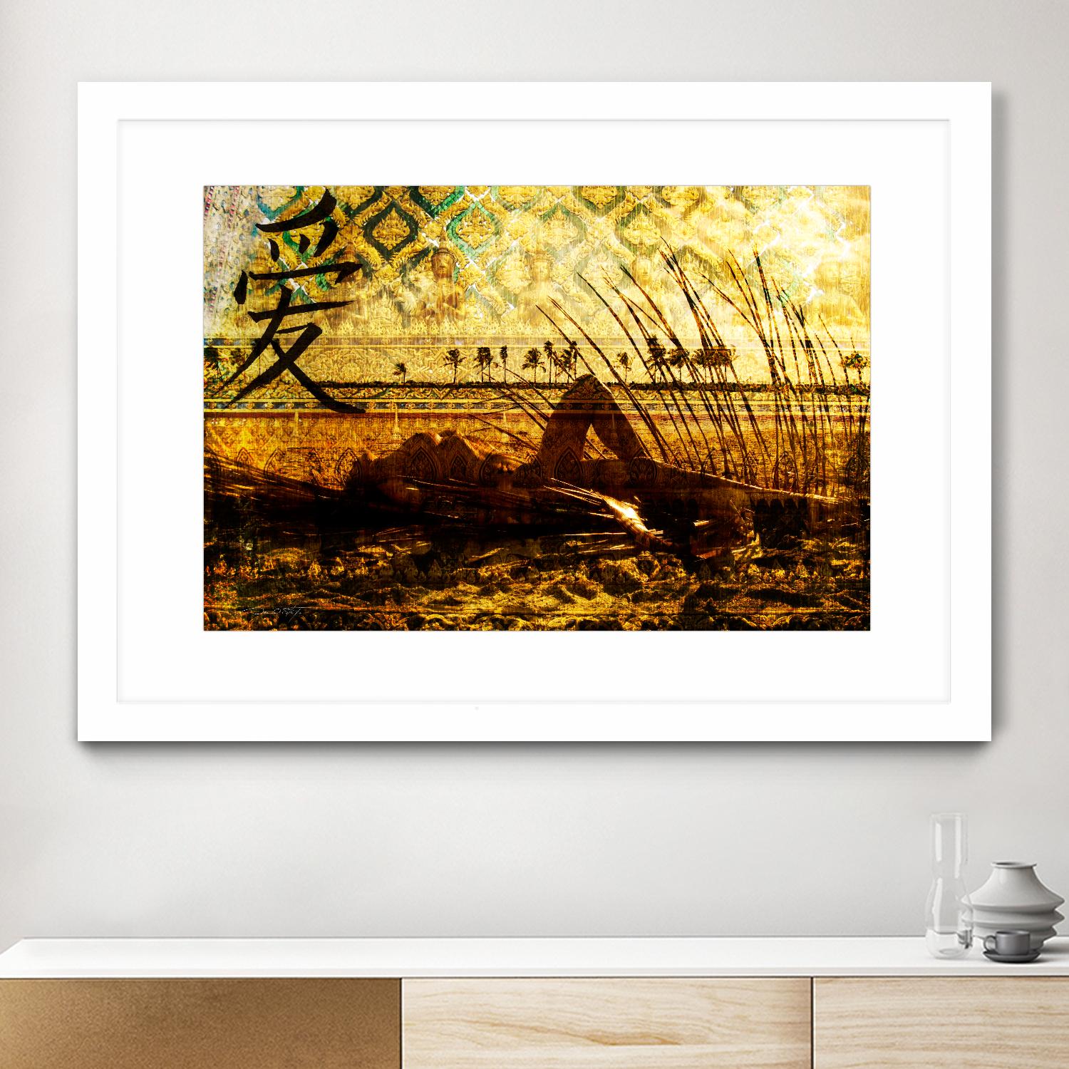 Ingrid Thai by Daniel Stanford on GIANT ART - yellow figurative quebec artists