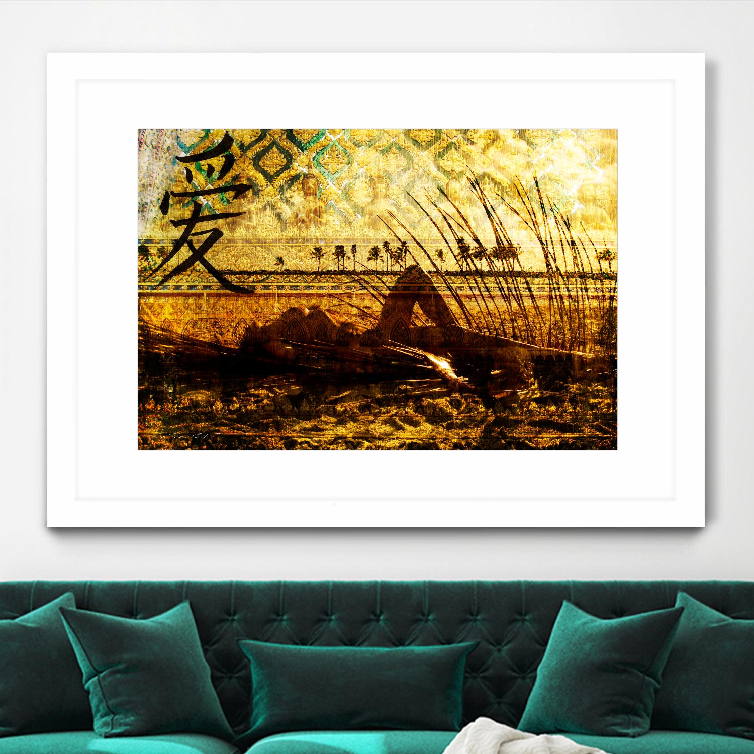 Ingrid Thai by Daniel Stanford on GIANT ART - yellow figurative quebec artists