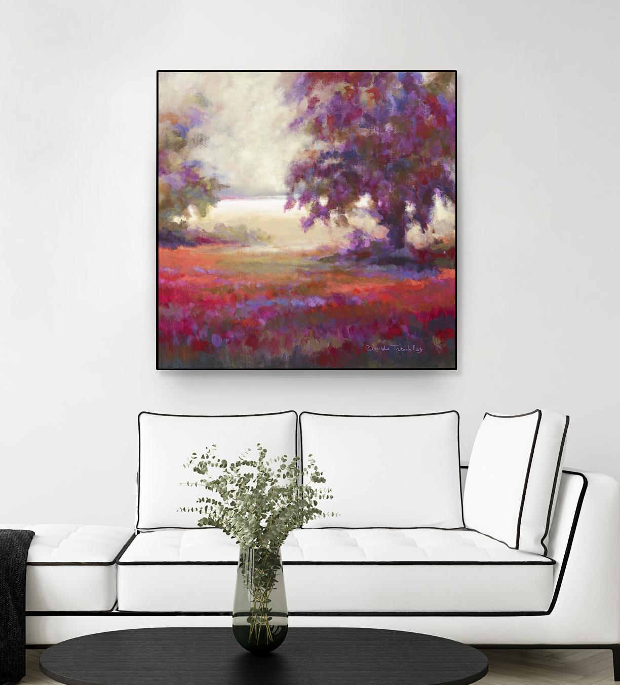 Au seuil de l’étonnement by Claude Tremblay on GIANT ART - brown trees