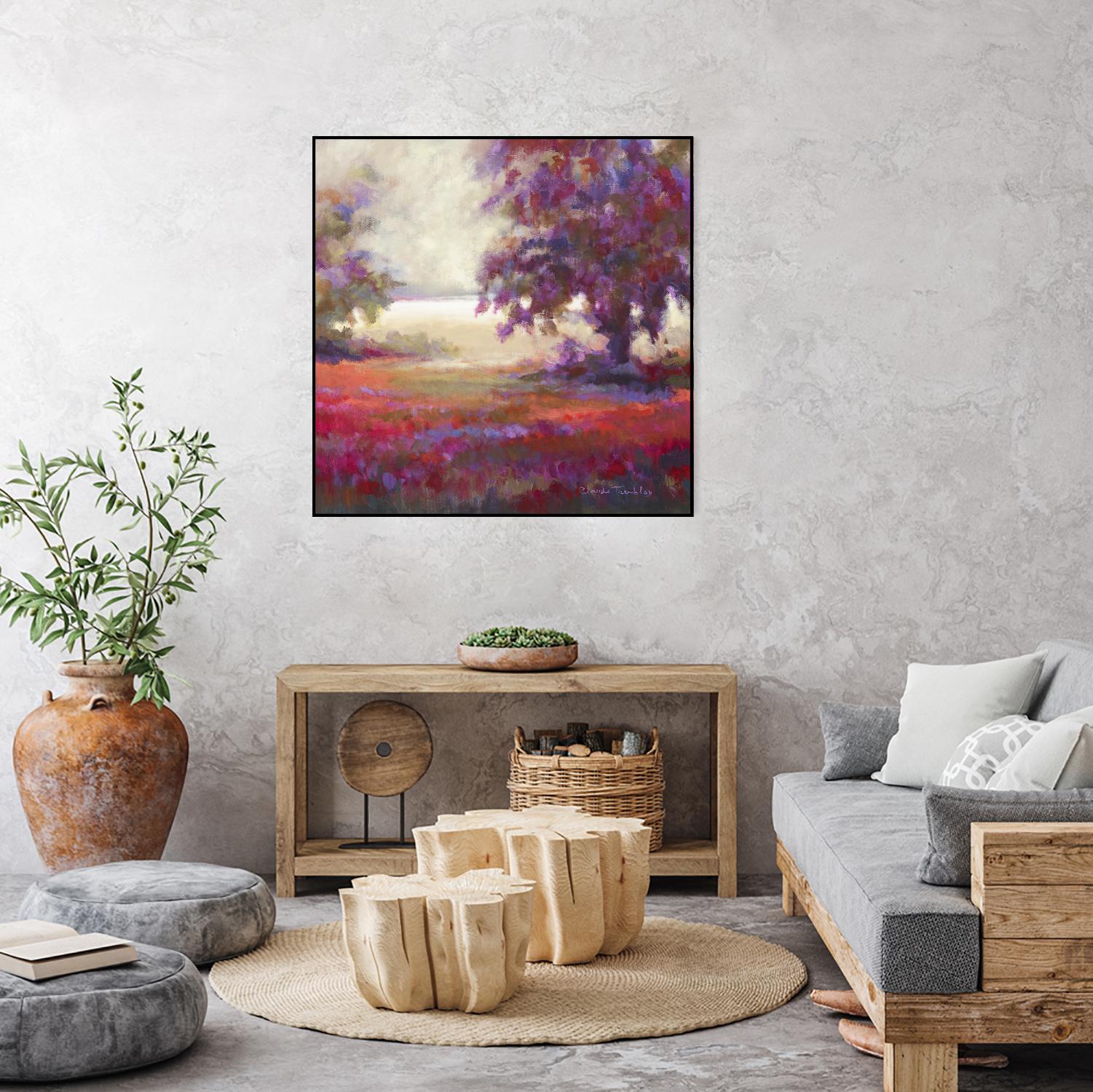 Au seuil de l’étonnement by Claude Tremblay on GIANT ART - brown trees