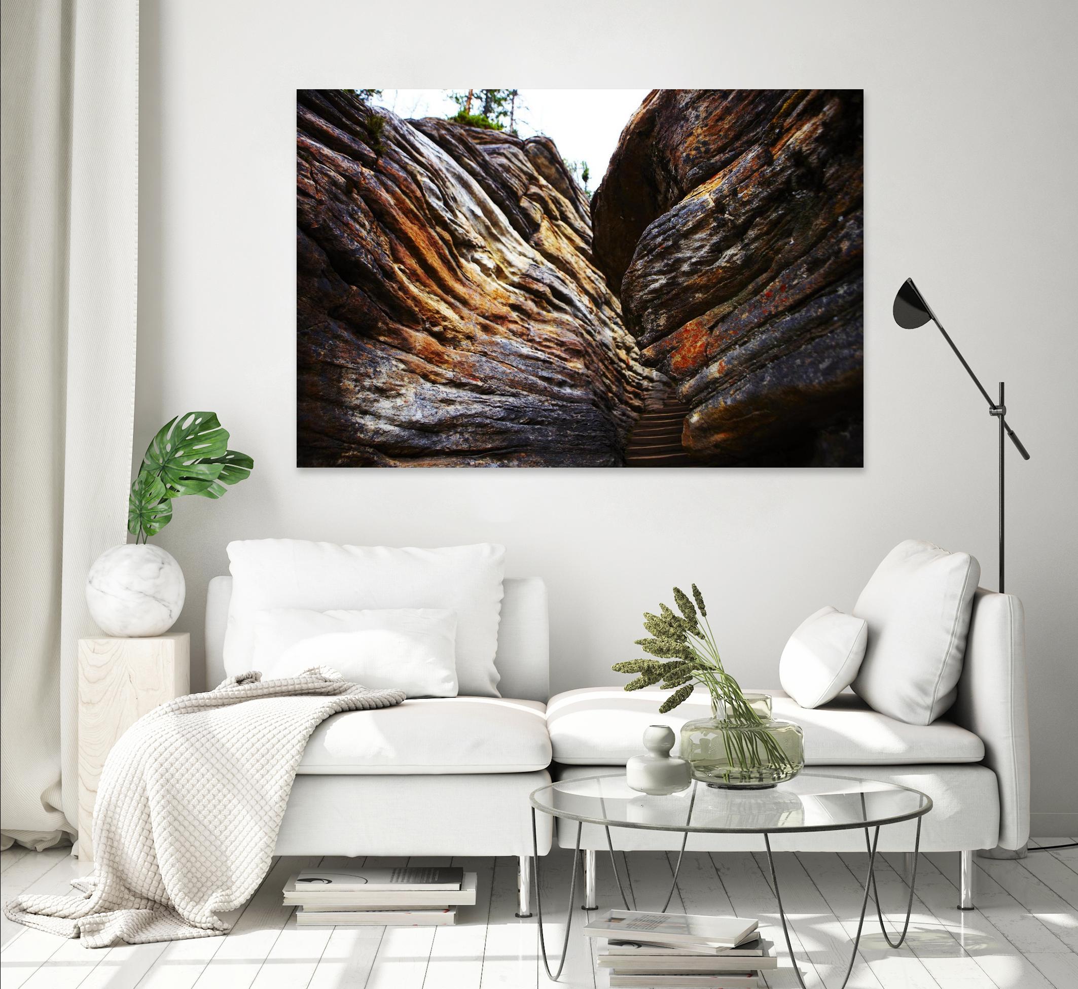 Landscape V by Peter Morneau on GIANT ART - orange photo art
