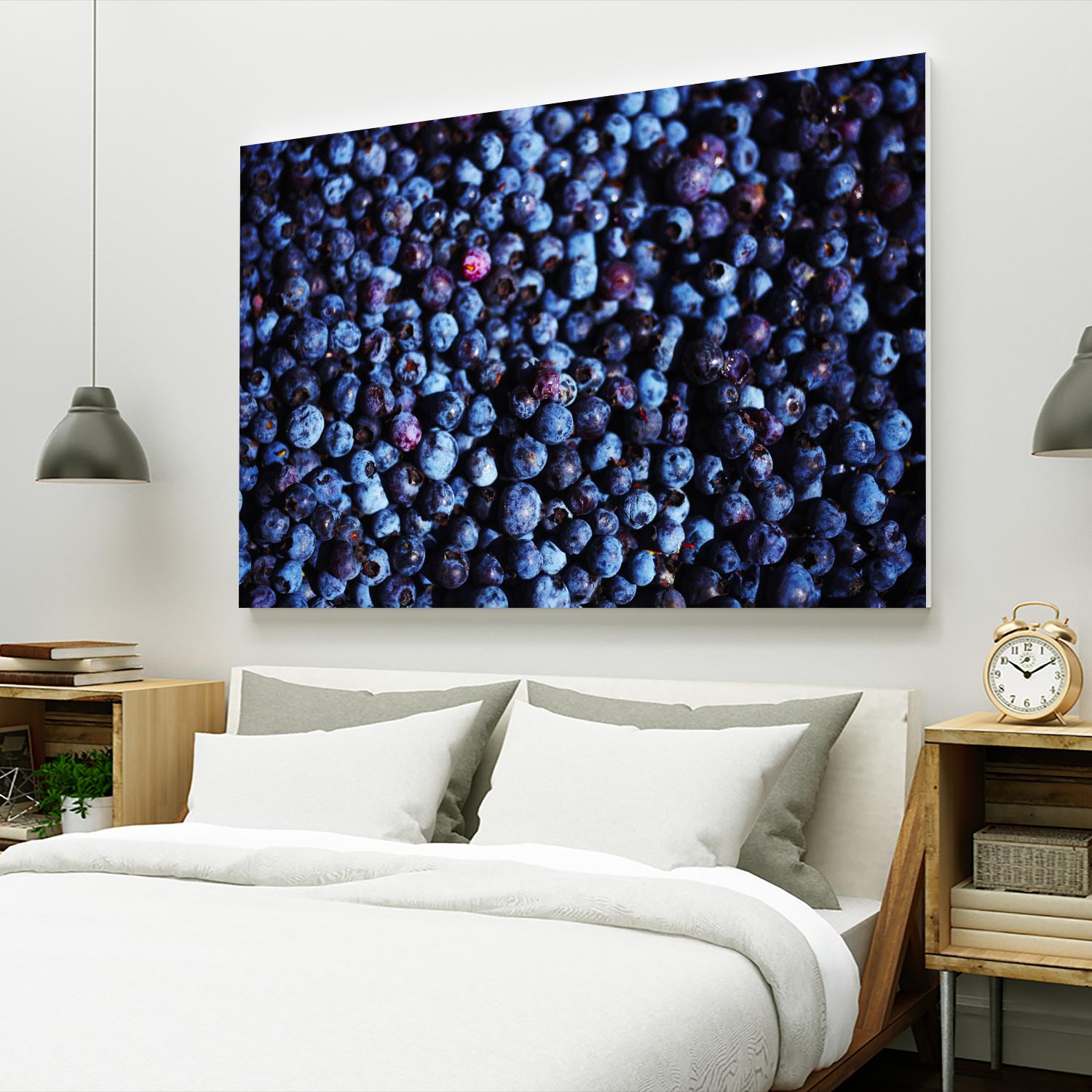 Blueberries II by Peter Morneau on GIANT ART - blue photo art