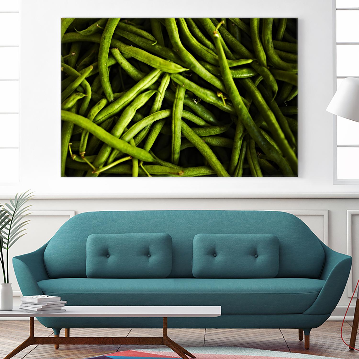 Greens I by Peter Morneau on GIANT ART - black photo art