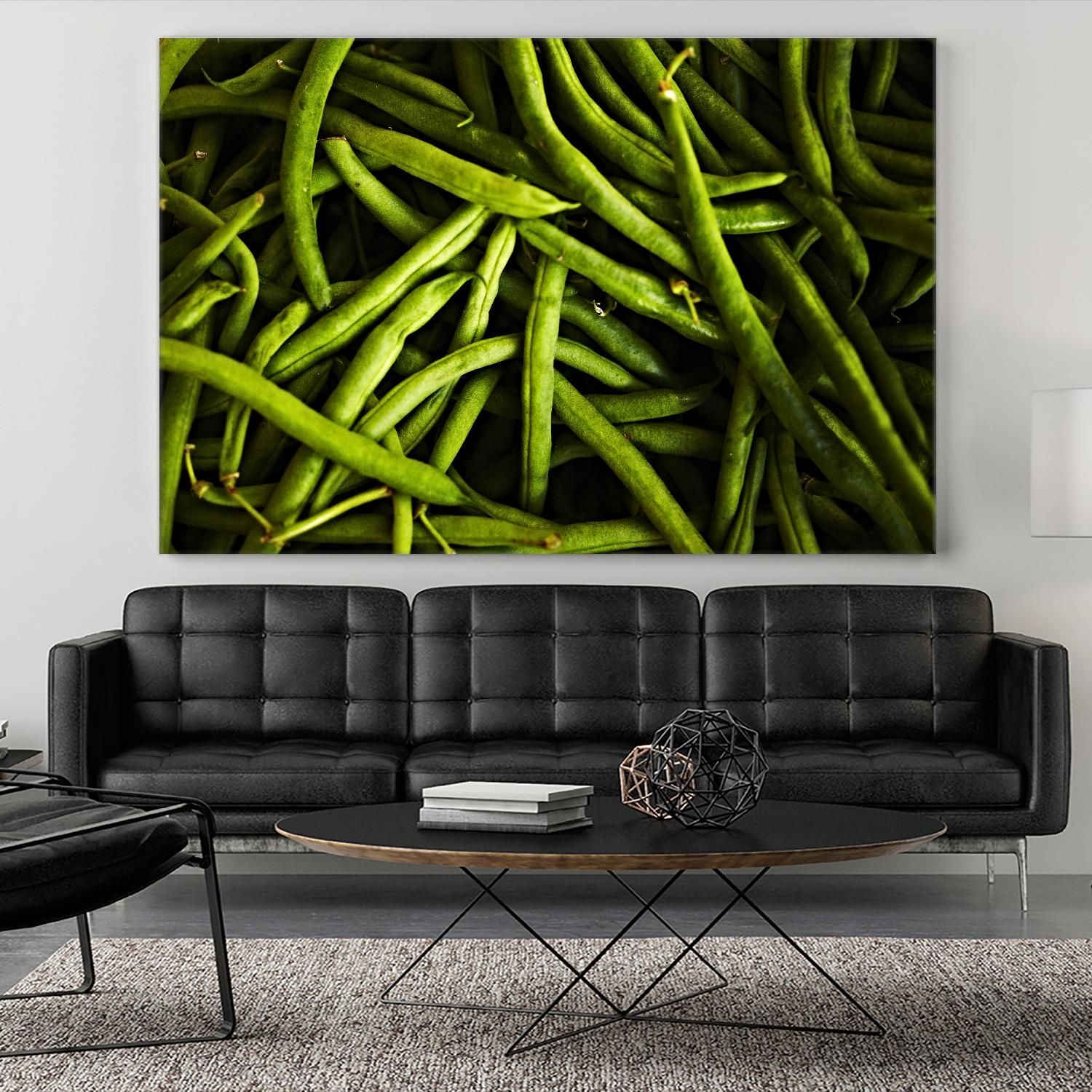 Greens I by Peter Morneau on GIANT ART - black photo art