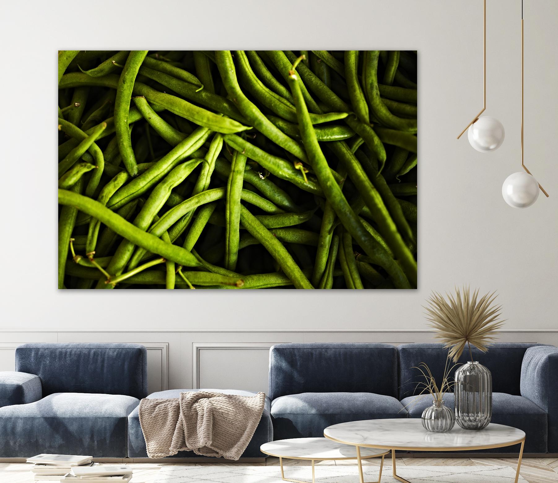 Greens I by Peter Morneau on GIANT ART - black photo art