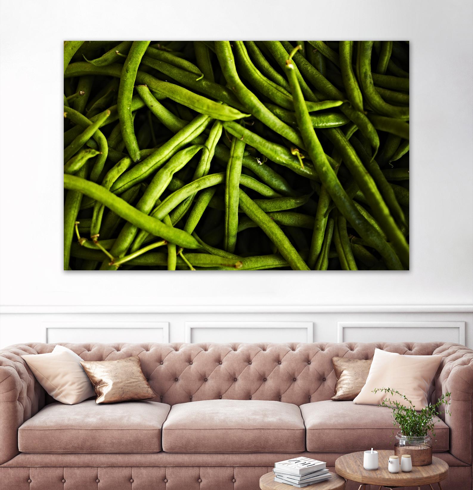 Greens I by Peter Morneau on GIANT ART - black photo art