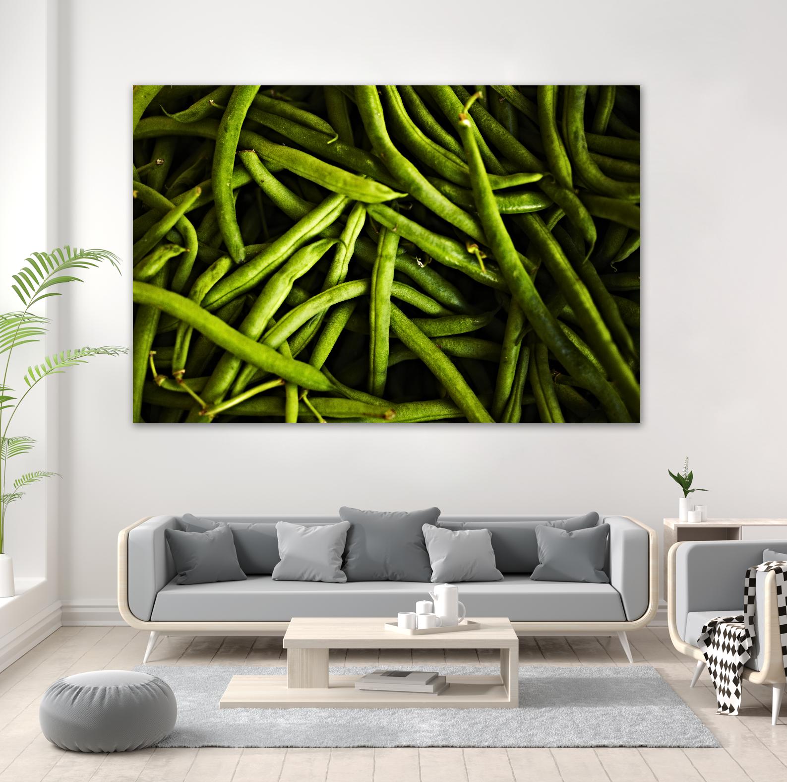 Greens I by Peter Morneau on GIANT ART - black photo art