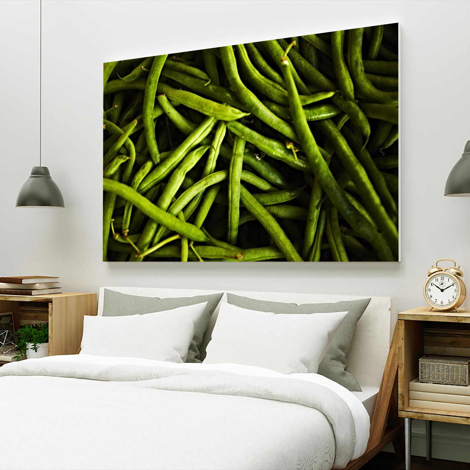 Greens I by Peter Morneau on GIANT ART - black photo art