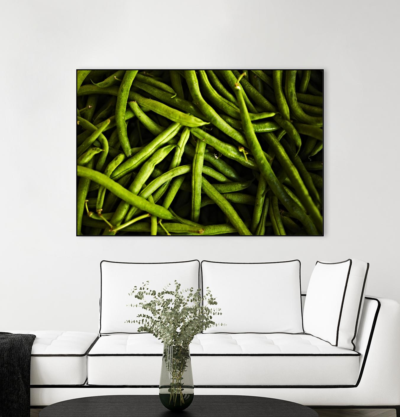 Greens I by Peter Morneau on GIANT ART - black photo art