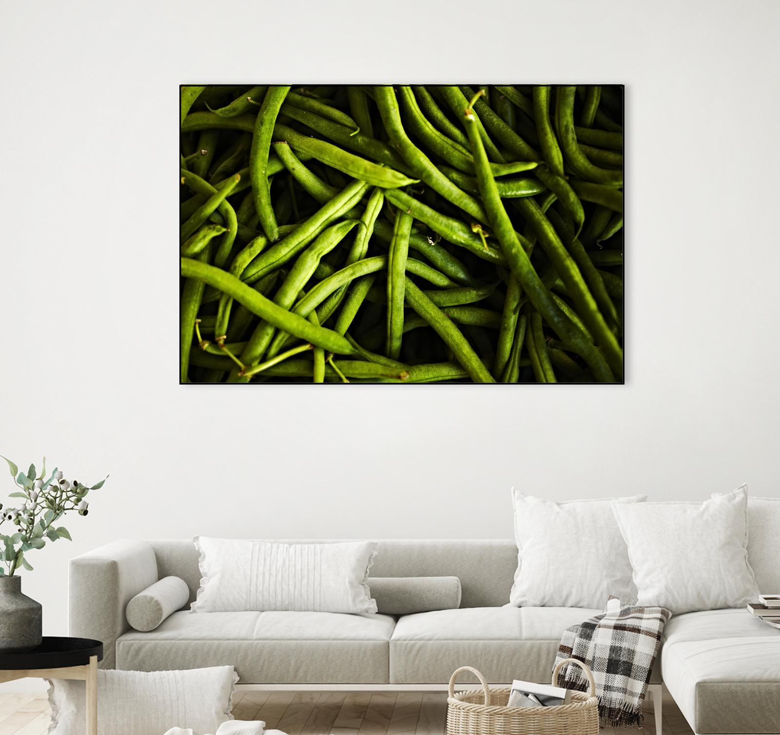 Greens I by Peter Morneau on GIANT ART - black photo art