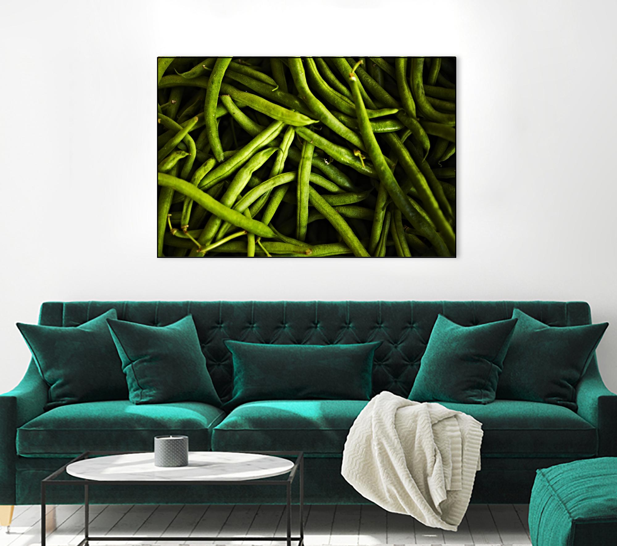 Greens I by Peter Morneau on GIANT ART - black photo art