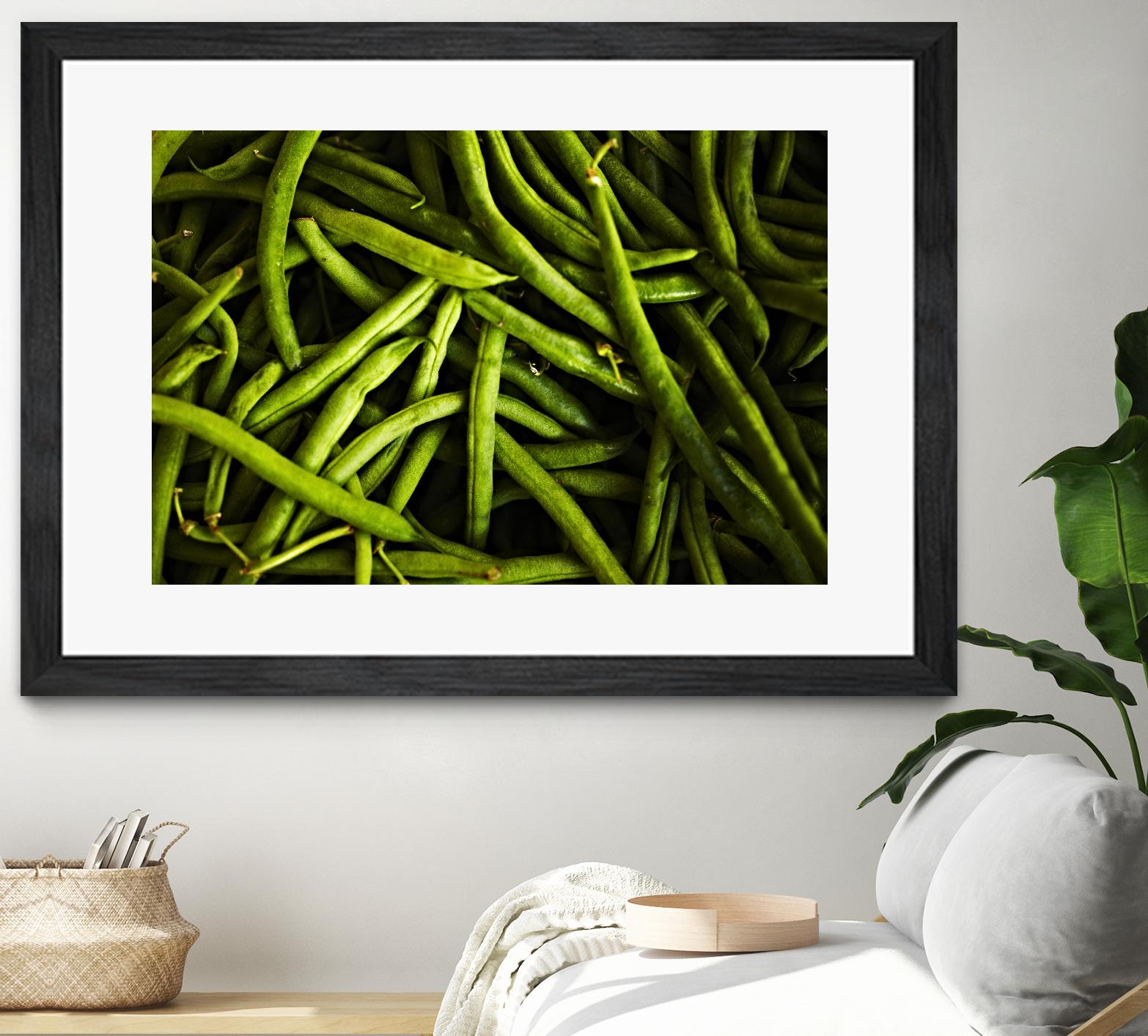 Greens I by Peter Morneau on GIANT ART - black photo art