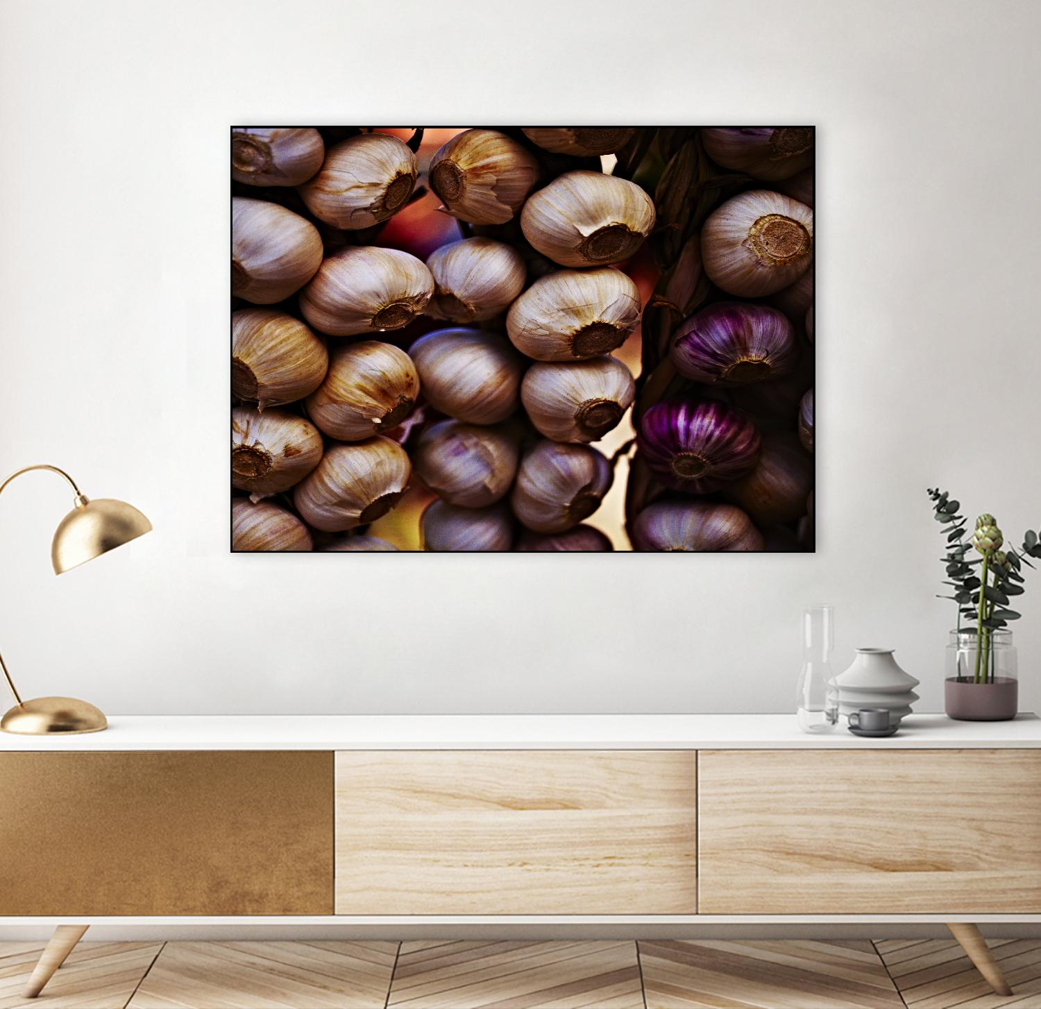 Garlic by Peter Morneau on GIANT ART - purple photo art