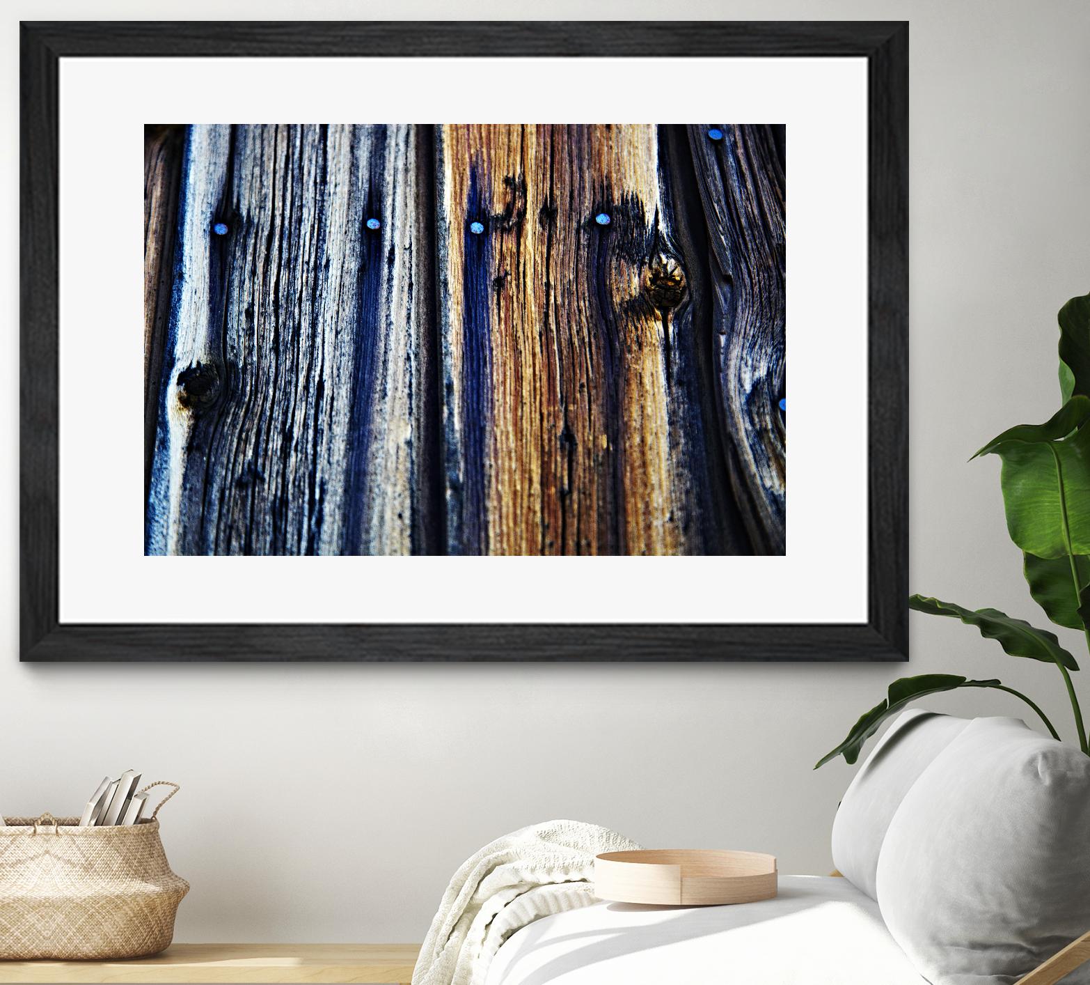 Barn II by Peter Morneau on GIANT ART - blue photography artistes du québec