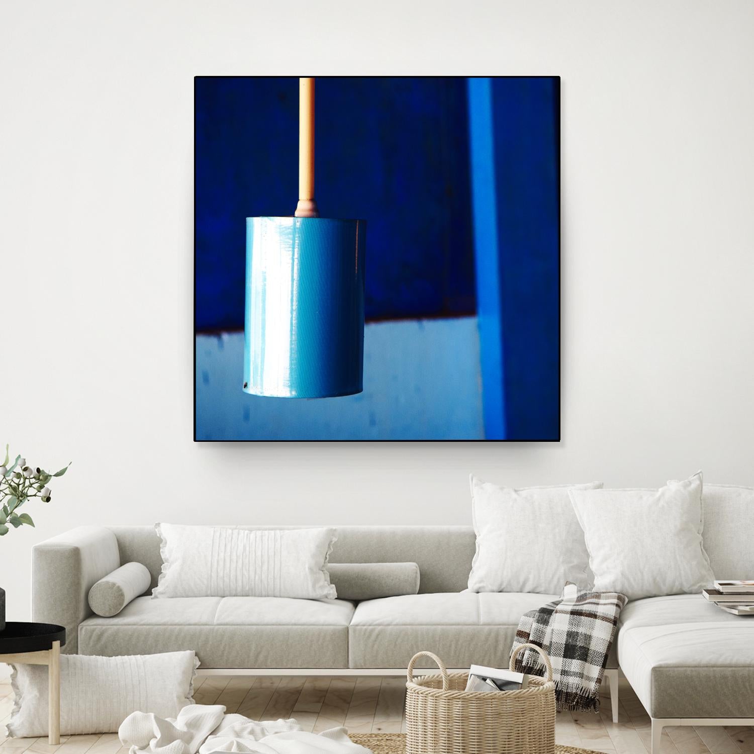 Blue by Peter Morneau on GIANT ART - orange photo art