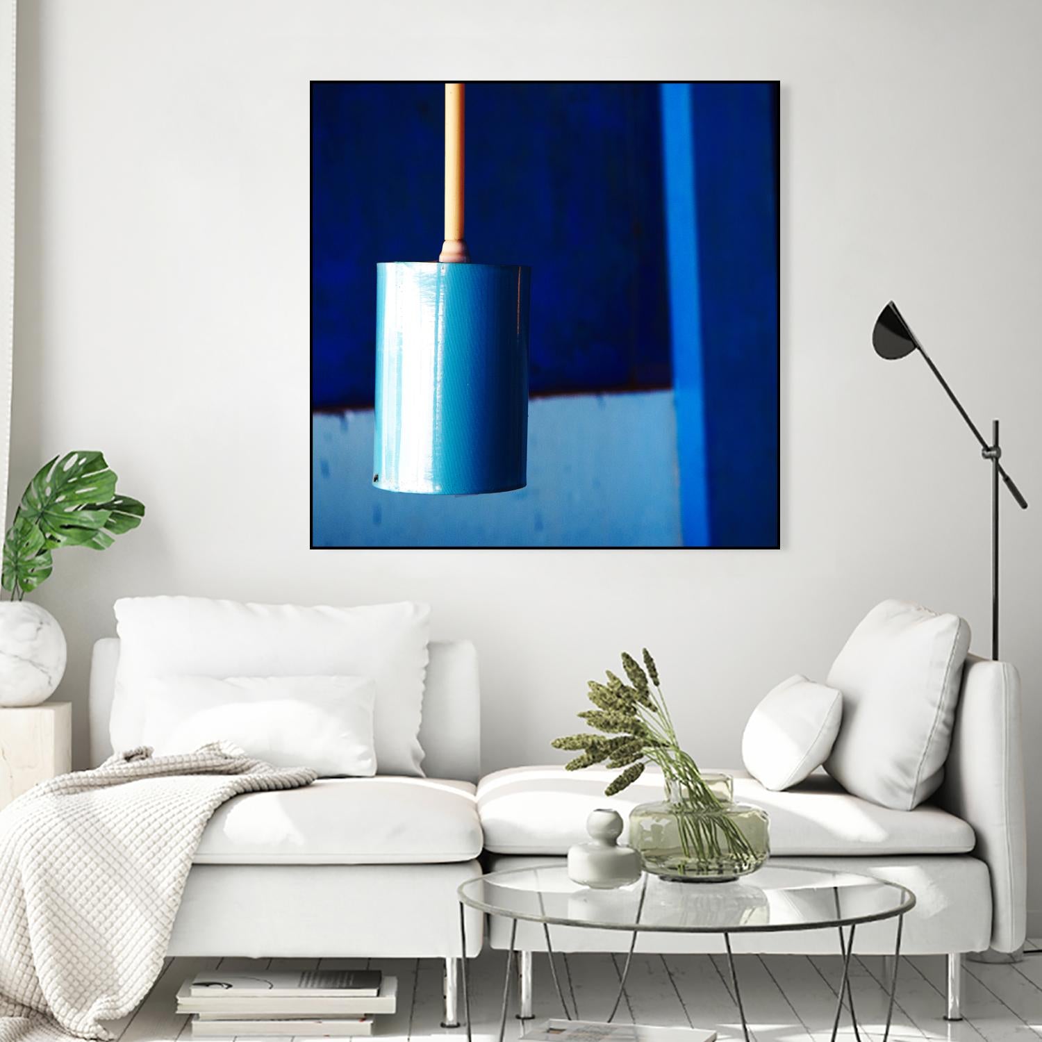Blue by Peter Morneau on GIANT ART - orange photo art