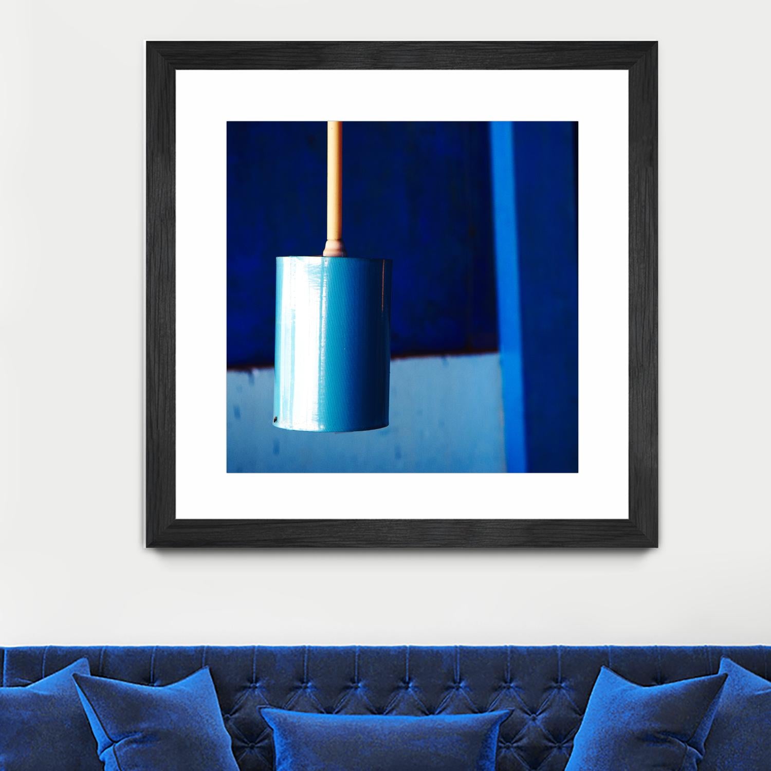 Blue by Peter Morneau on GIANT ART - orange photo art