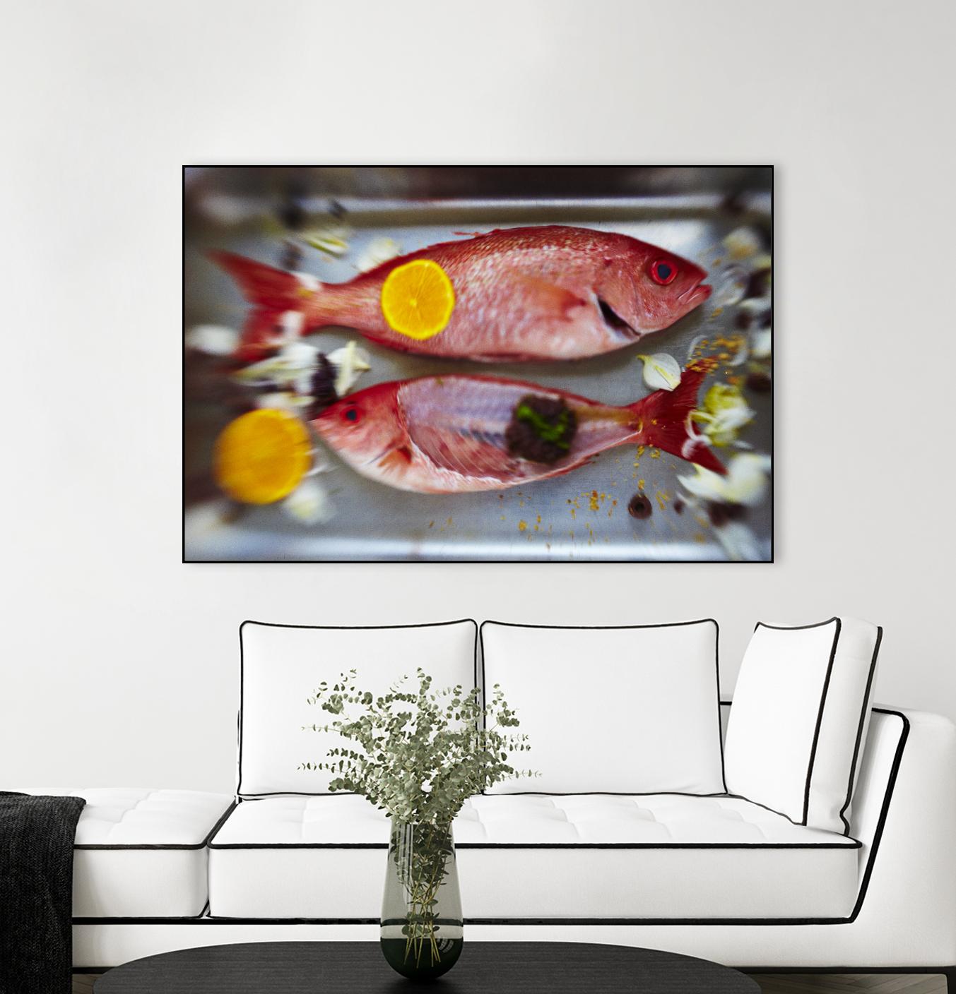Fish II by Peter Morneau on GIANT ART - yellow photo art