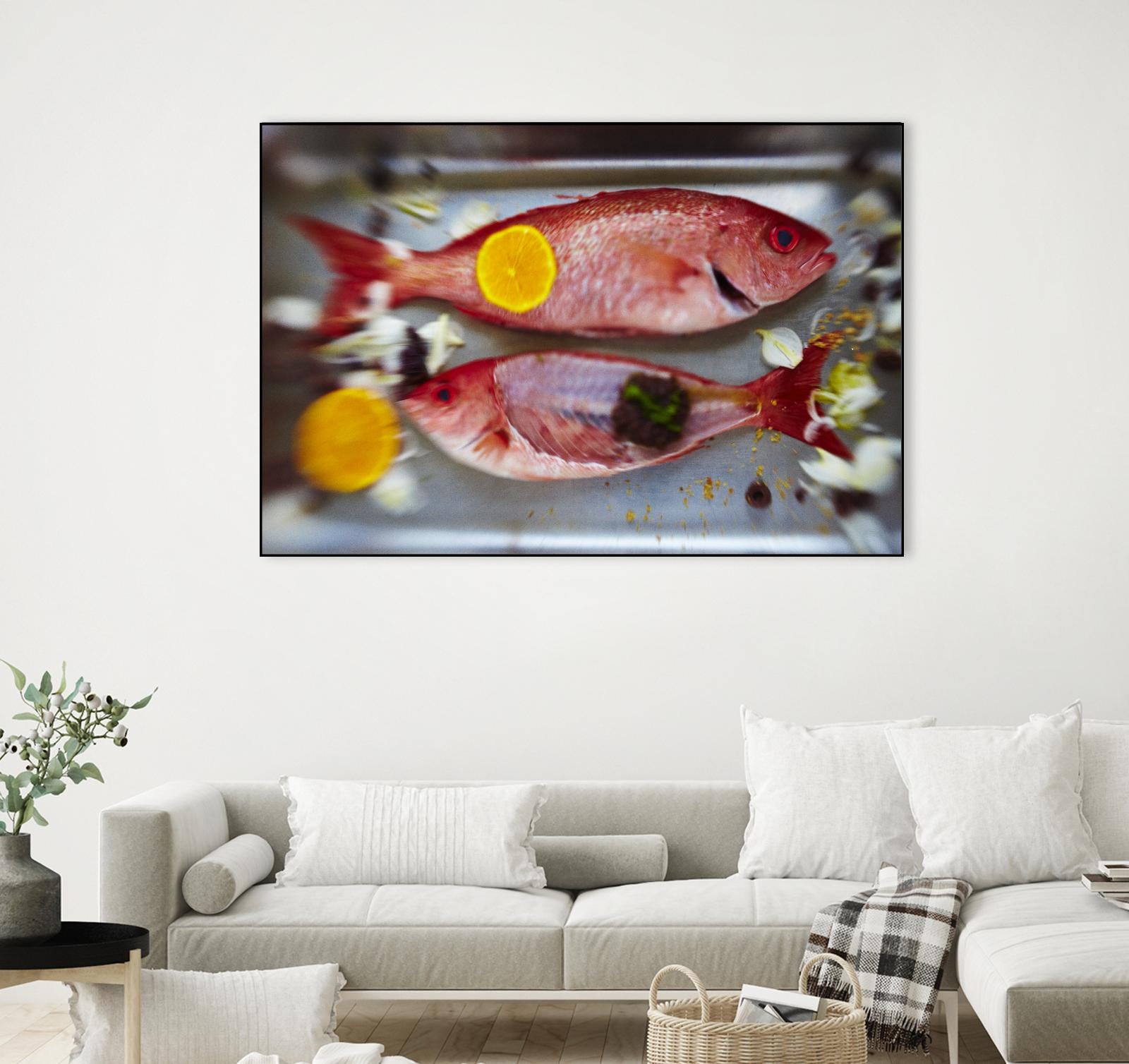 Fish II by Peter Morneau on GIANT ART - yellow photo art