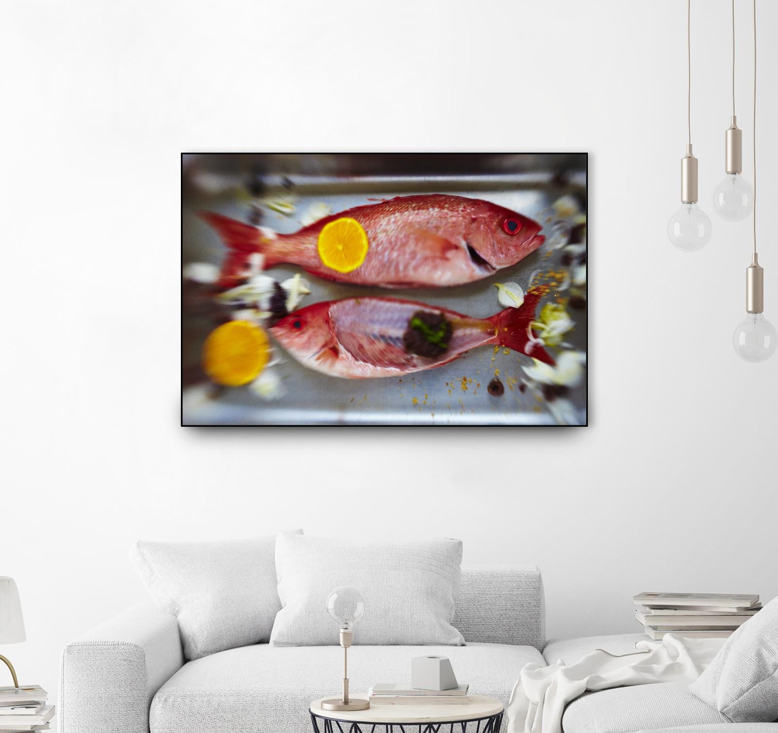 Fish II by Peter Morneau on GIANT ART - yellow photo art