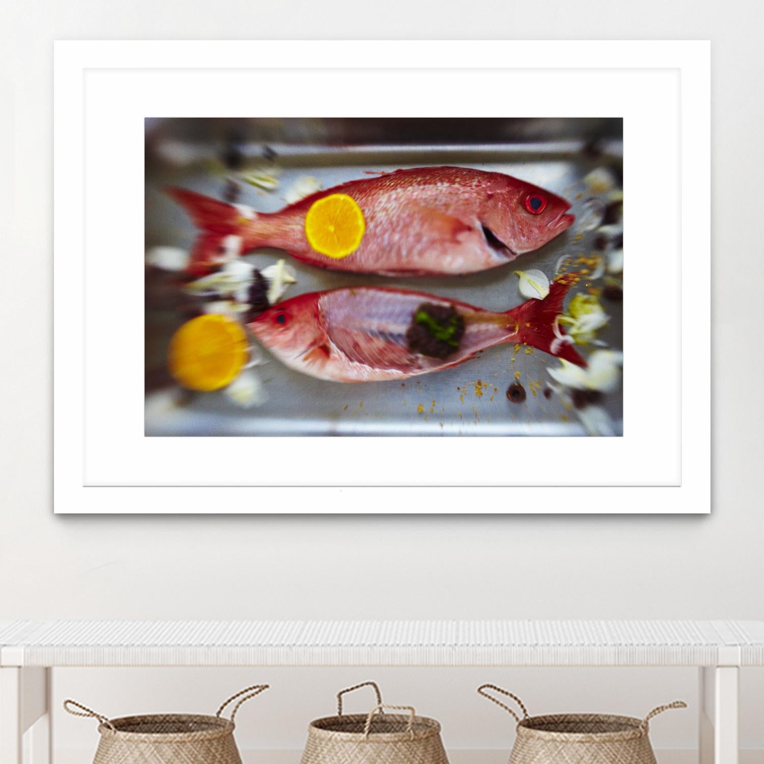 Fish II by Peter Morneau on GIANT ART - yellow photo art