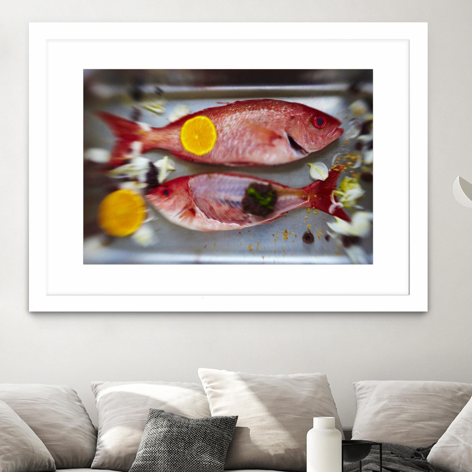 Fish II by Peter Morneau on GIANT ART - yellow photo art
