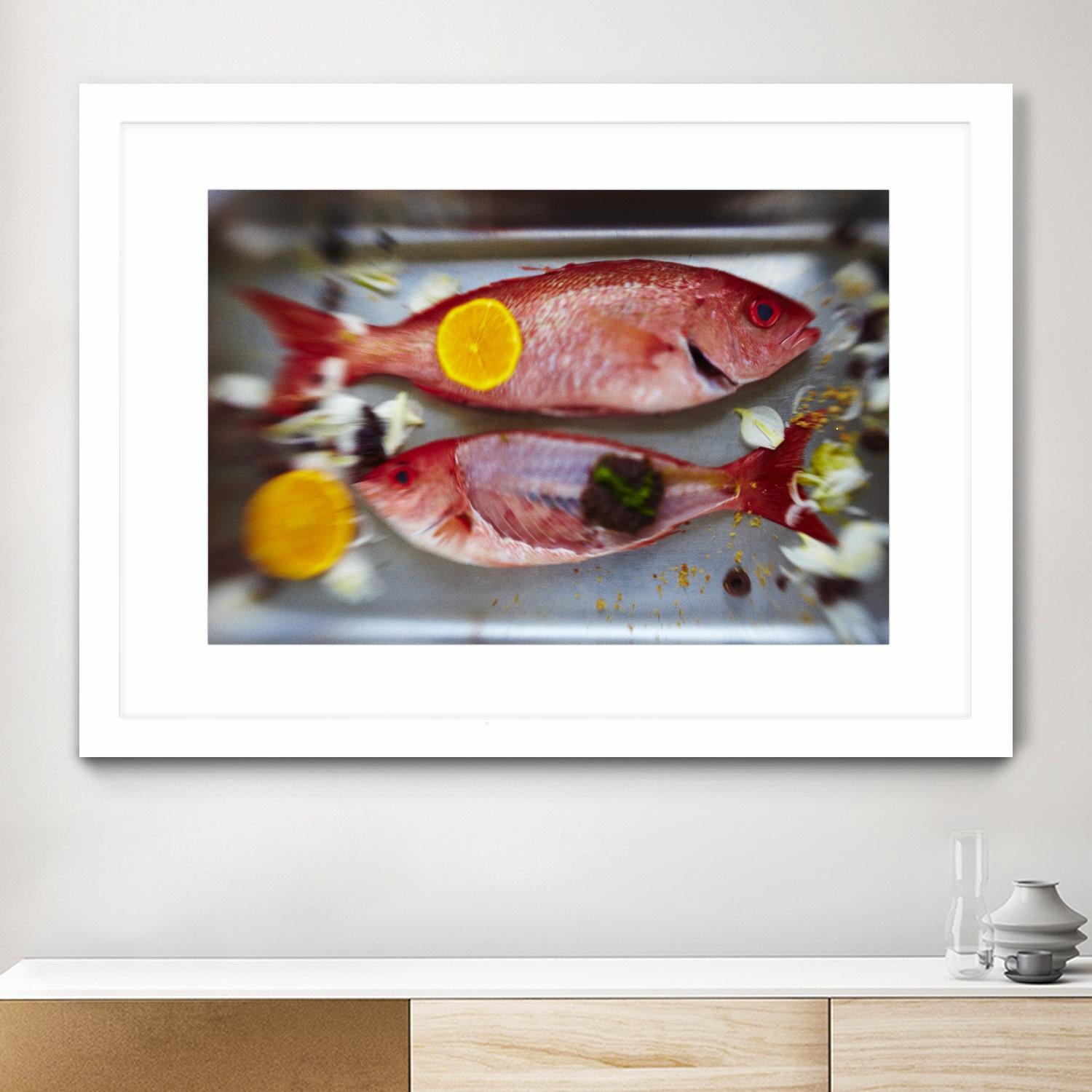 Fish II by Peter Morneau on GIANT ART - yellow photo art