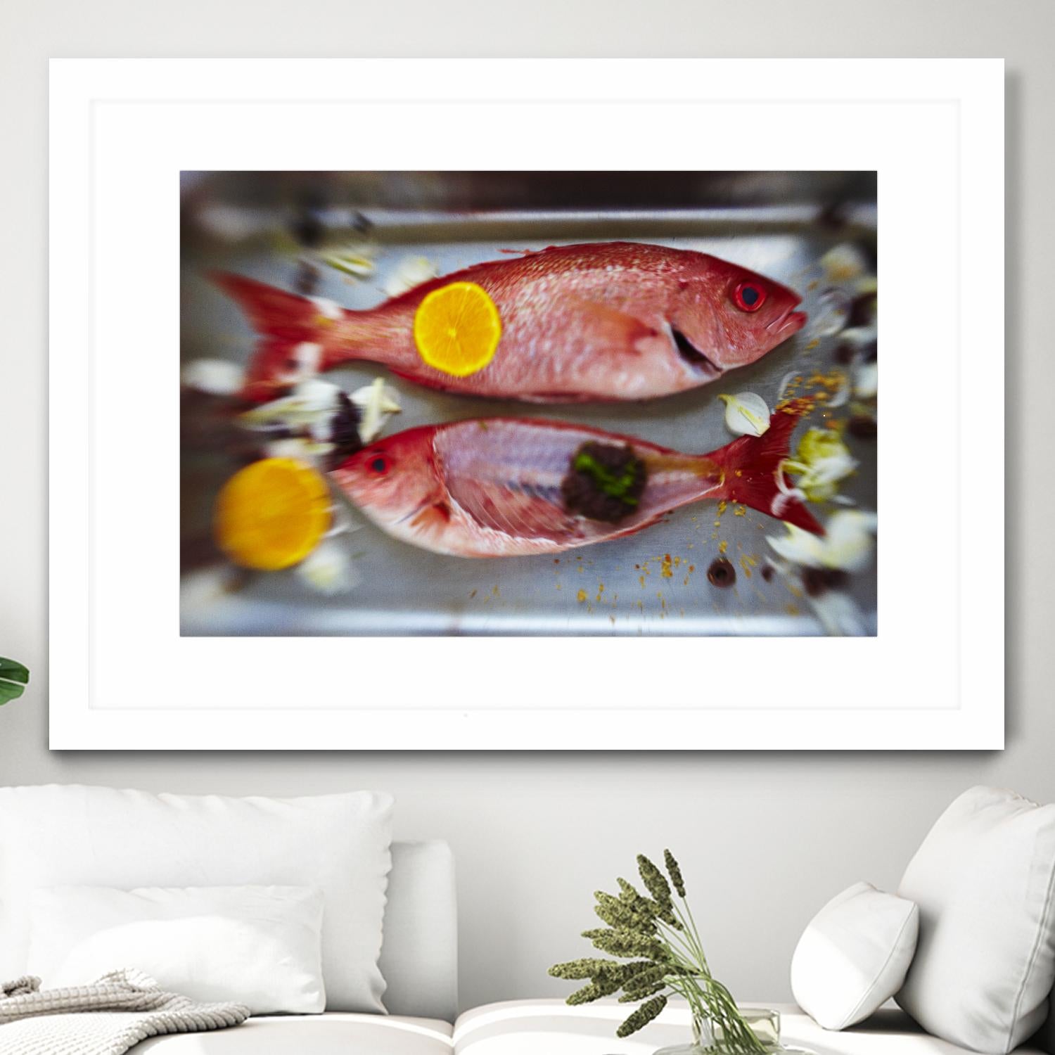 Fish II by Peter Morneau on GIANT ART - yellow photo art