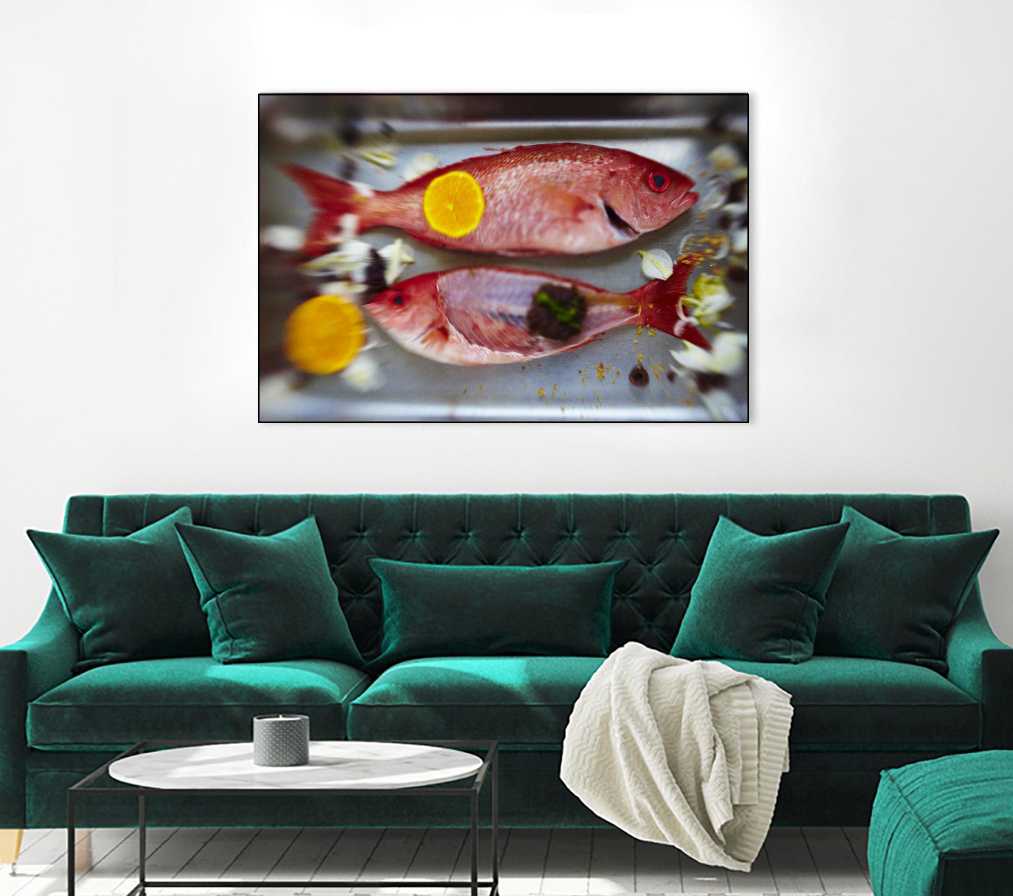 Fish II by Peter Morneau on GIANT ART - yellow photo art