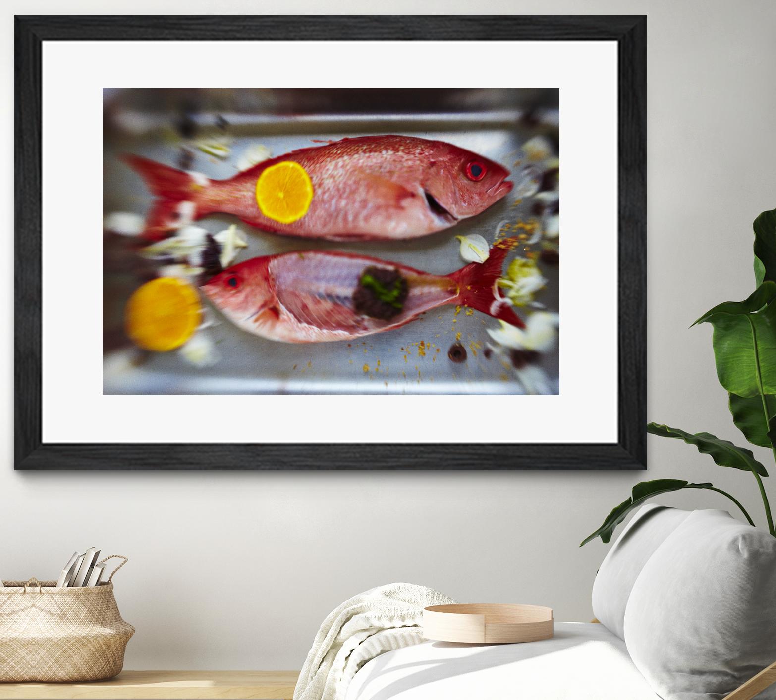 Fish II by Peter Morneau on GIANT ART - yellow photo art