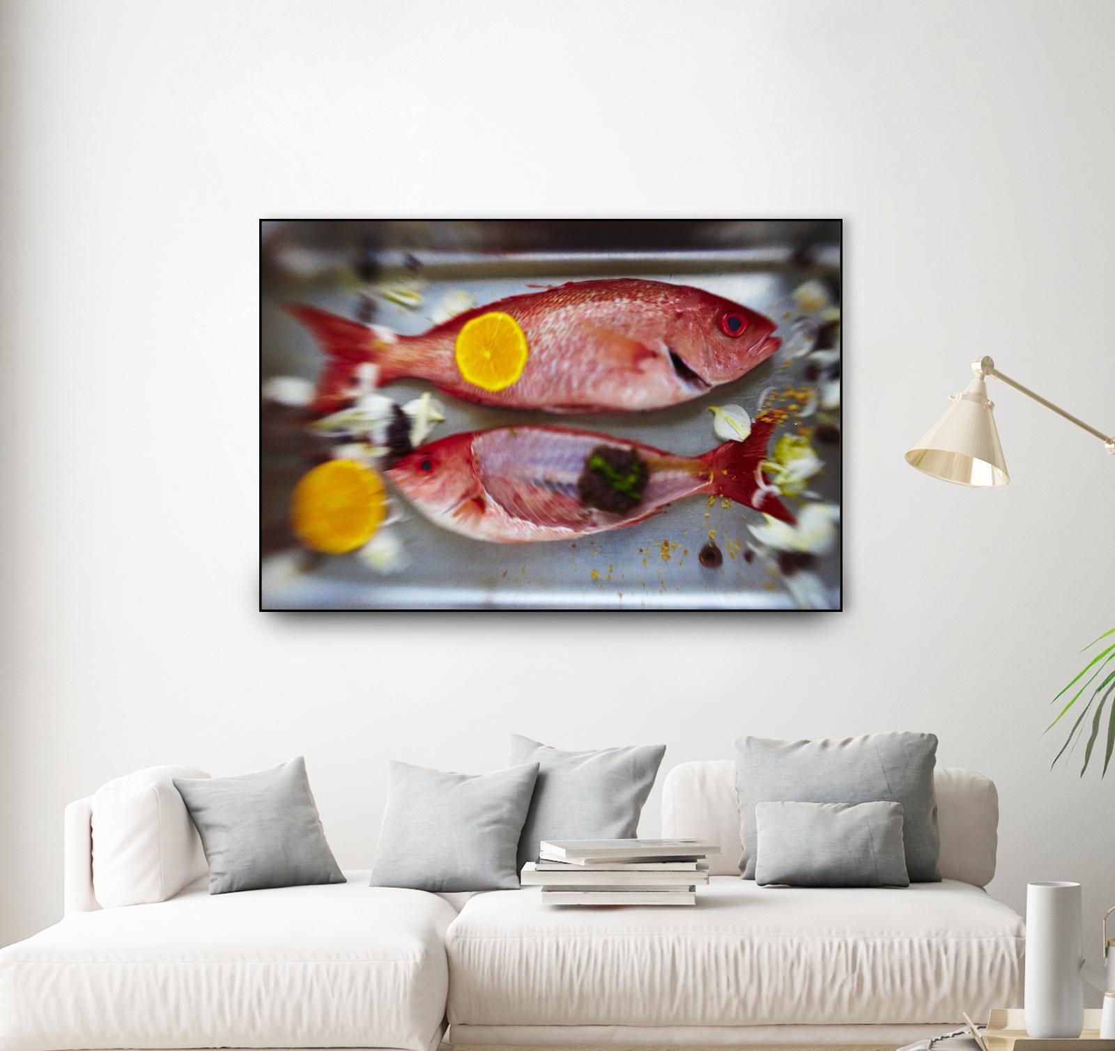 Fish II by Peter Morneau on GIANT ART - yellow photo art