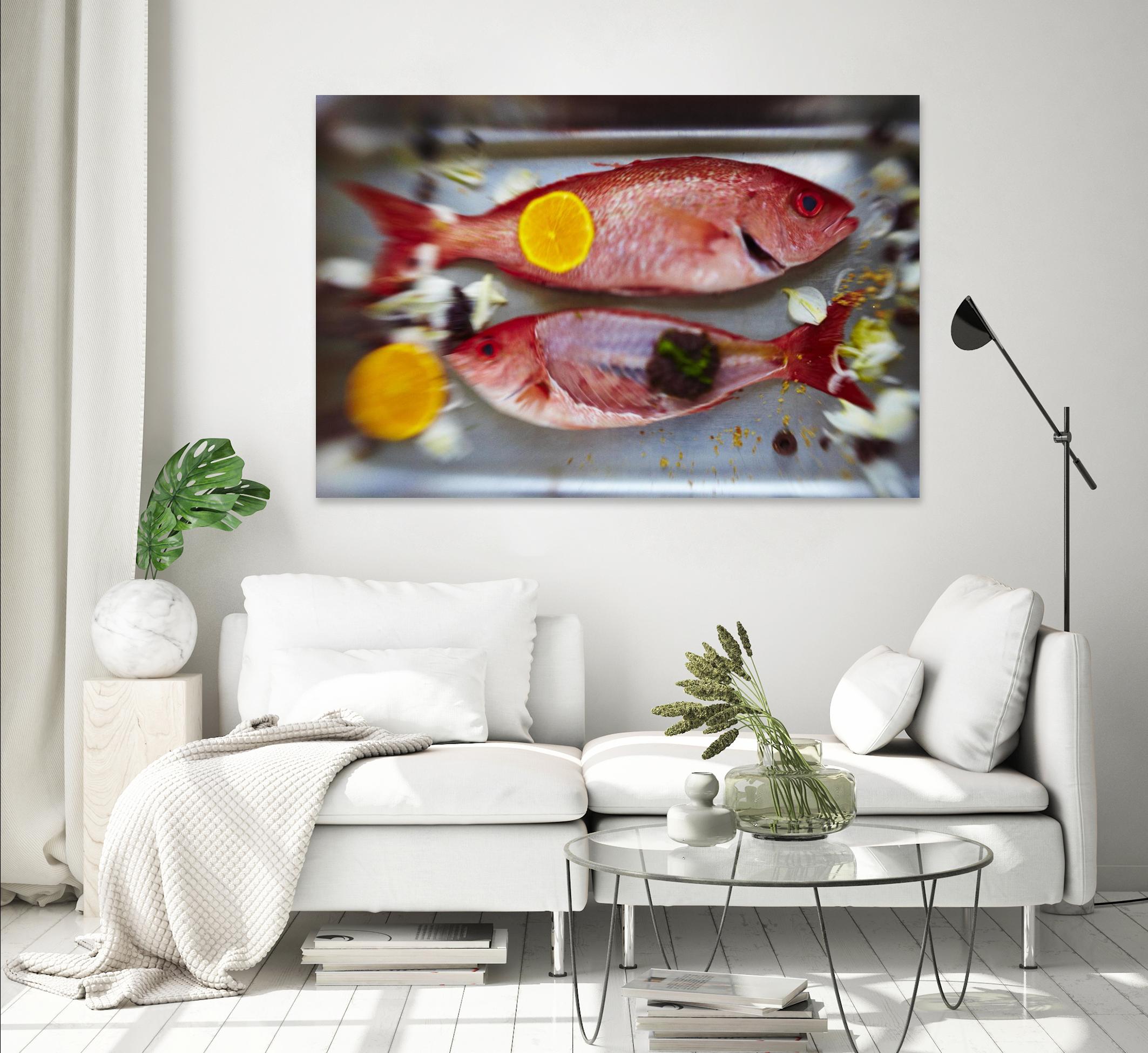Fish II by Peter Morneau on GIANT ART - yellow photo art
