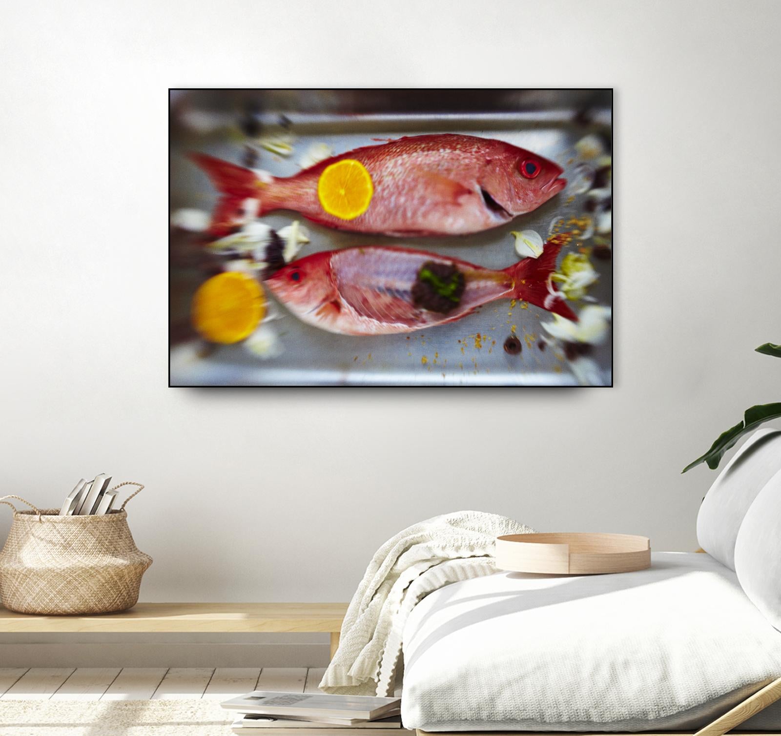 Fish II by Peter Morneau on GIANT ART - yellow photo art
