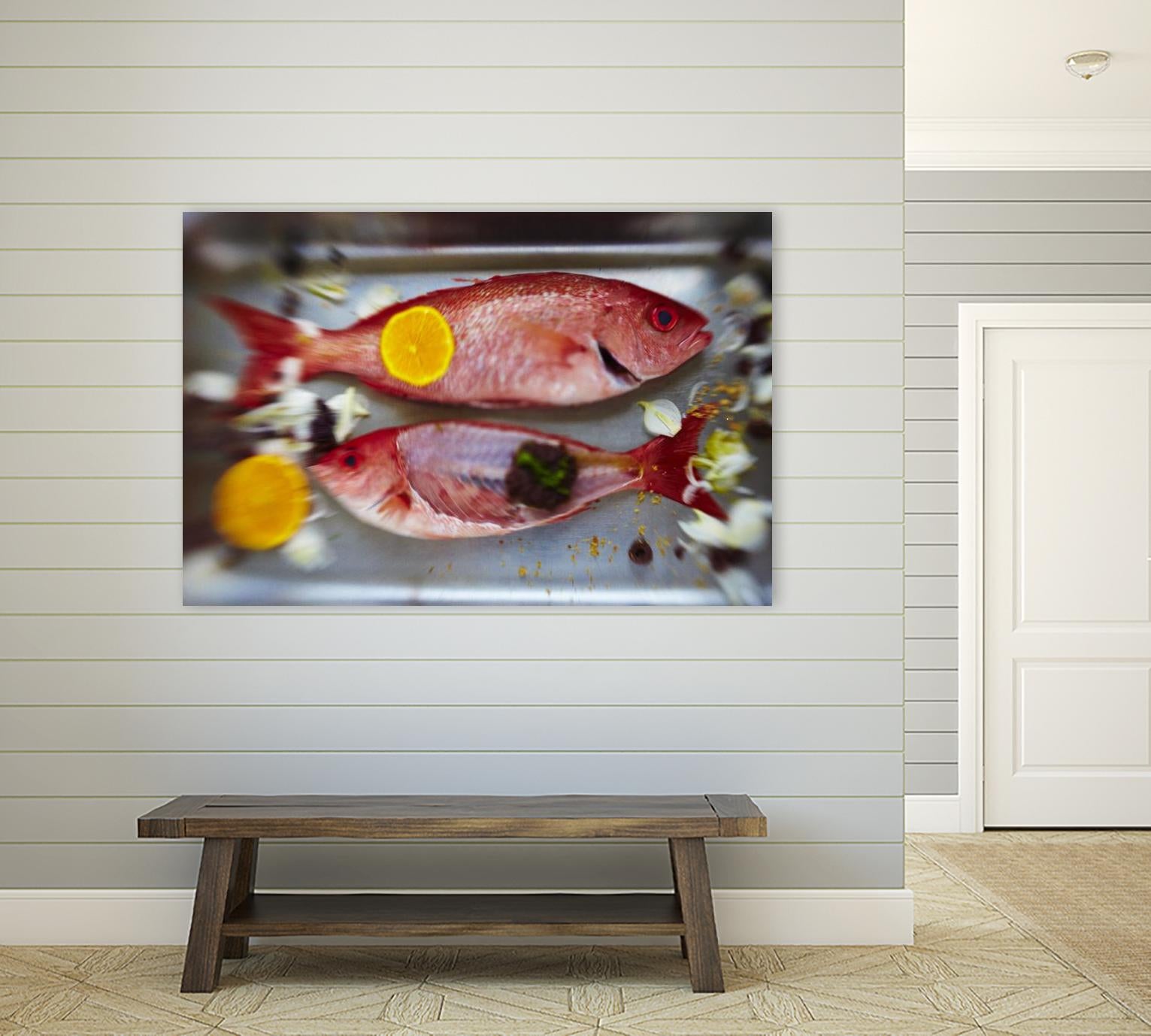 Fish II by Peter Morneau on GIANT ART - yellow photo art