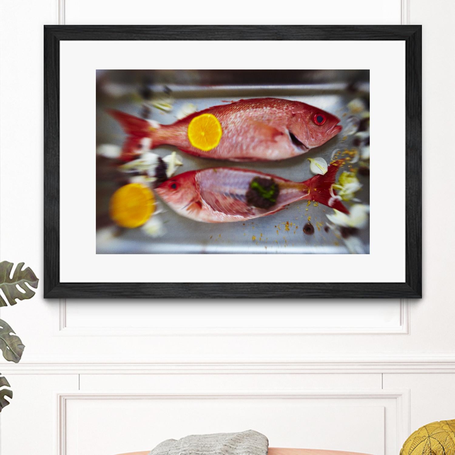 Fish II by Peter Morneau on GIANT ART - yellow photo art