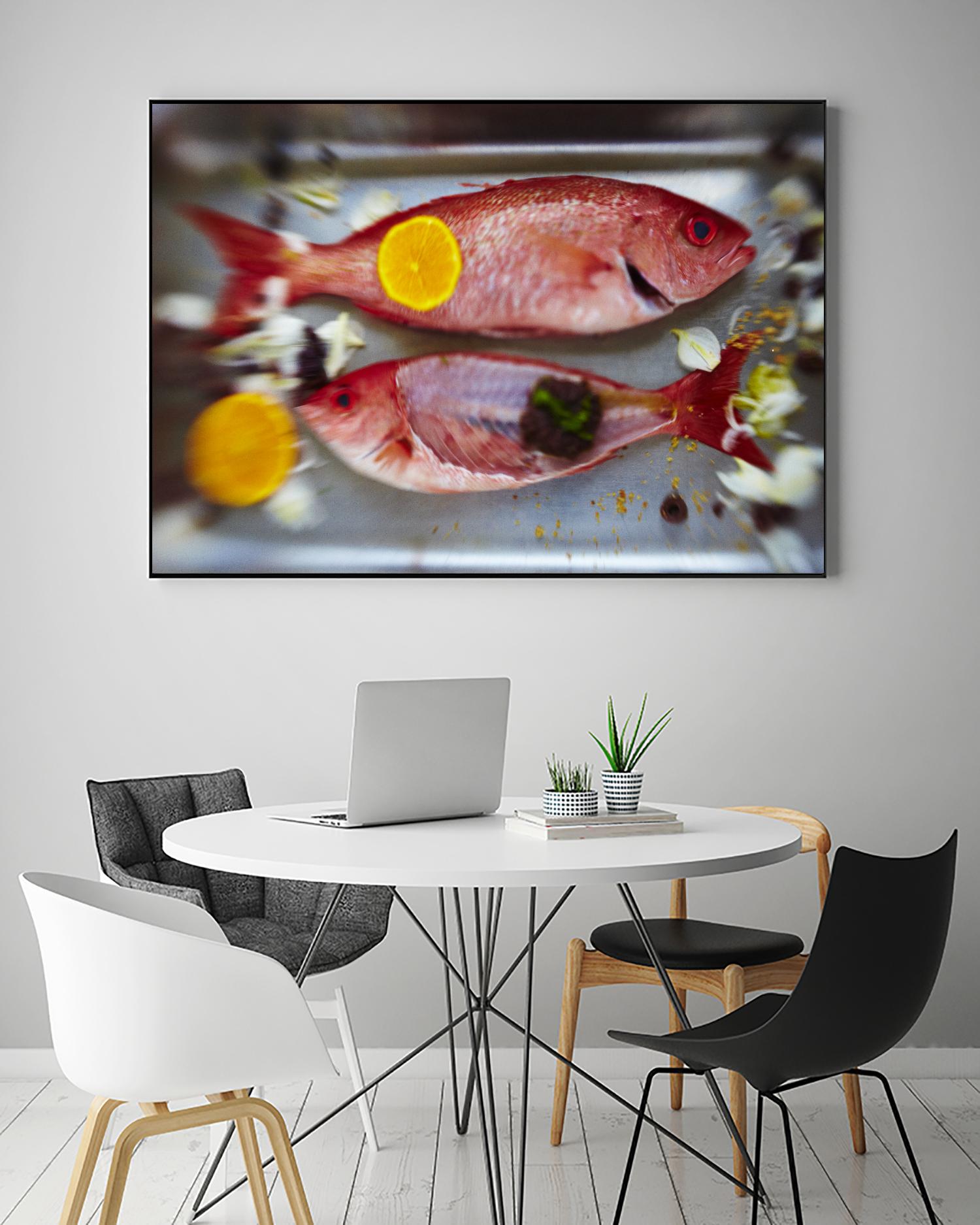 Fish II by Peter Morneau on GIANT ART - yellow photo art