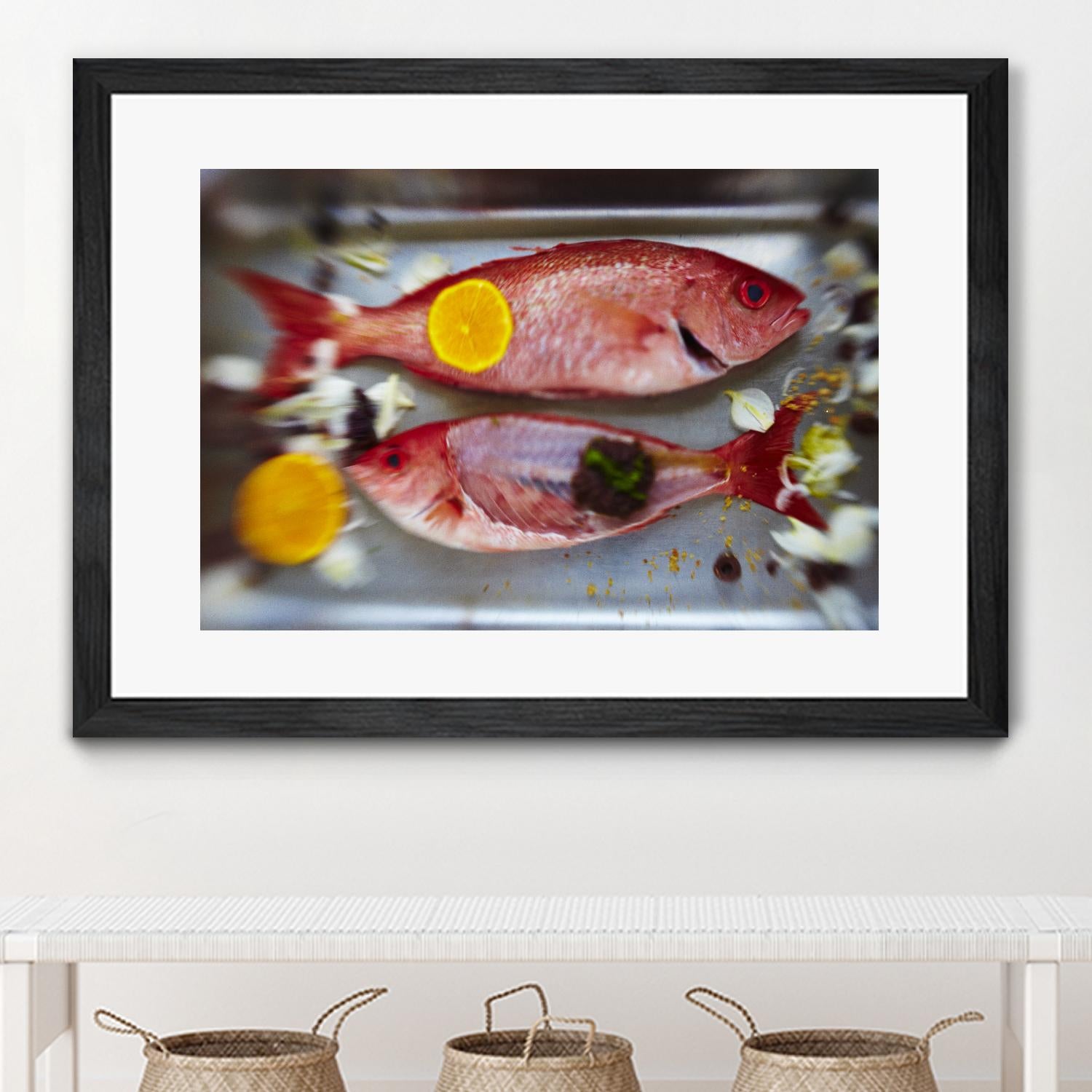 Fish II by Peter Morneau on GIANT ART - yellow photo art