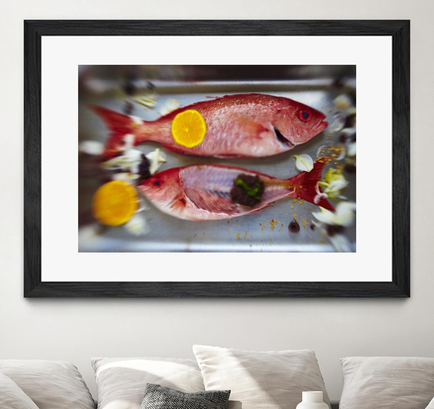 Fish II by Peter Morneau on GIANT ART - yellow photo art