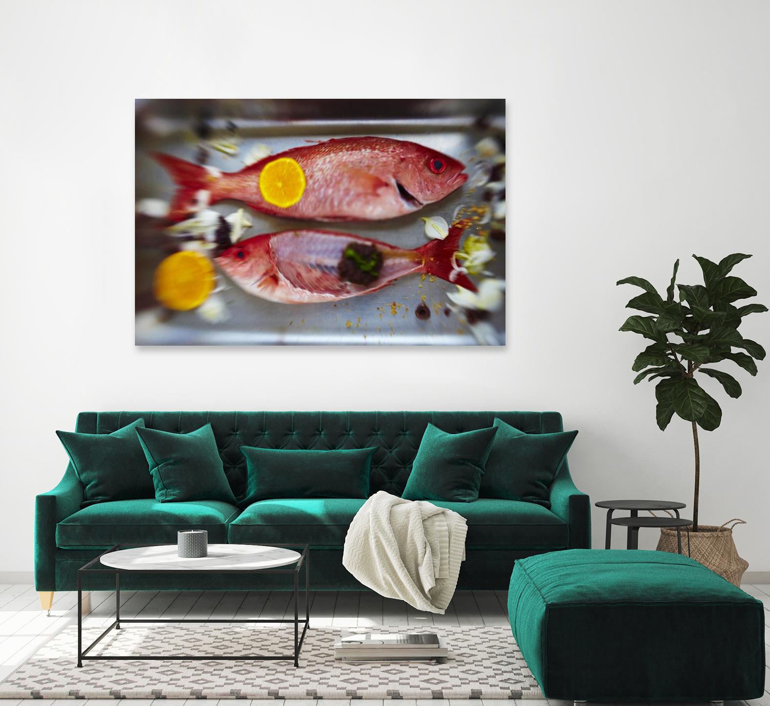 Fish II by Peter Morneau on GIANT ART - yellow photo art