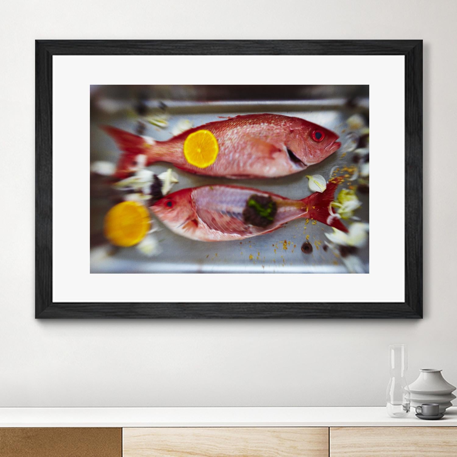 Fish II by Peter Morneau on GIANT ART - yellow photo art