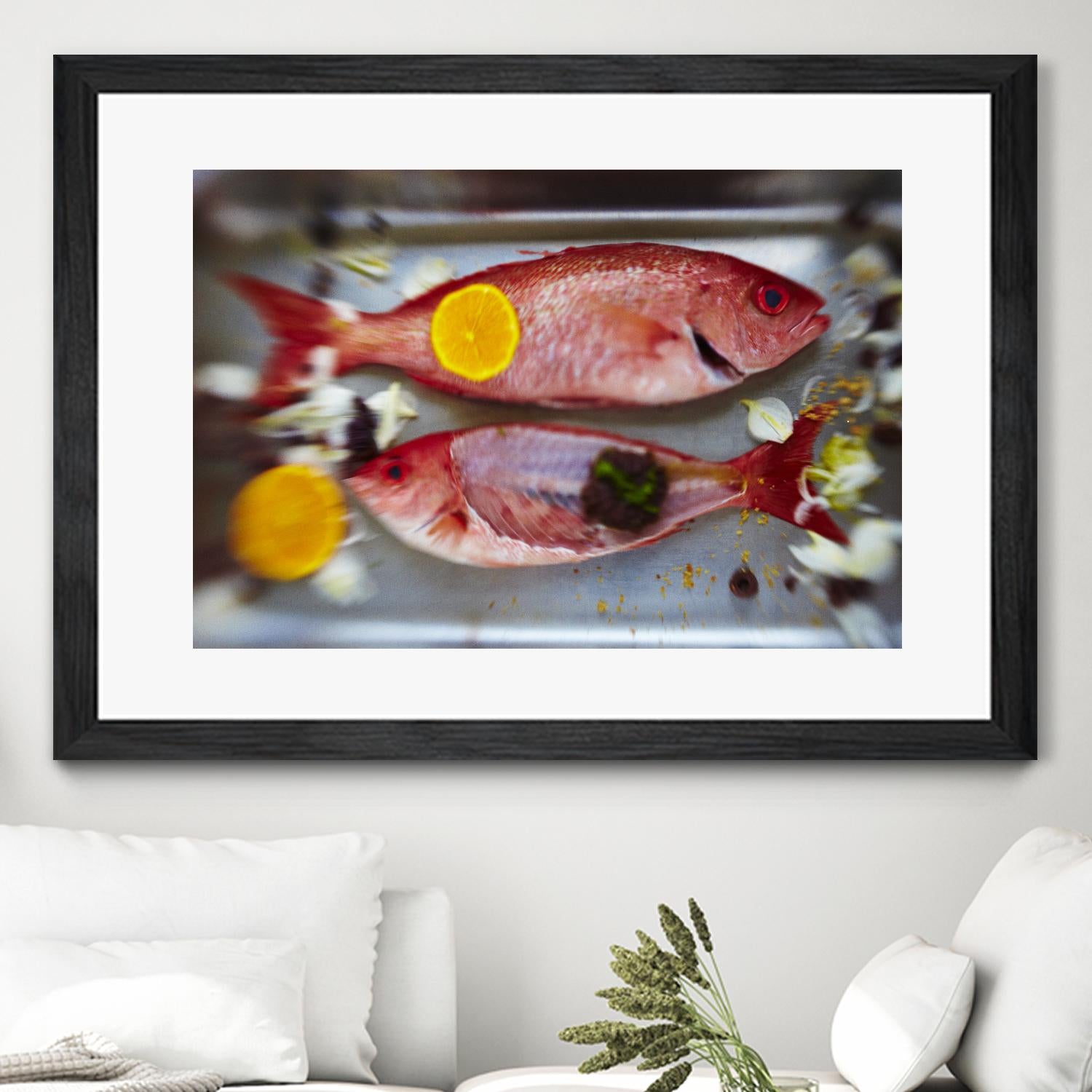 Fish II by Peter Morneau on GIANT ART - yellow photo art