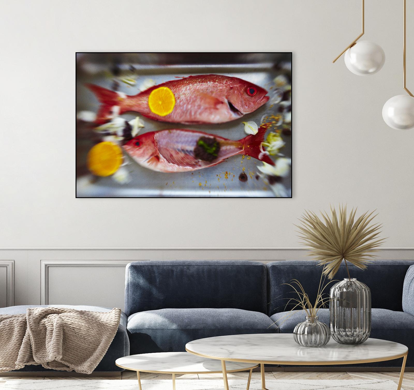 Fish II by Peter Morneau on GIANT ART - yellow photo art