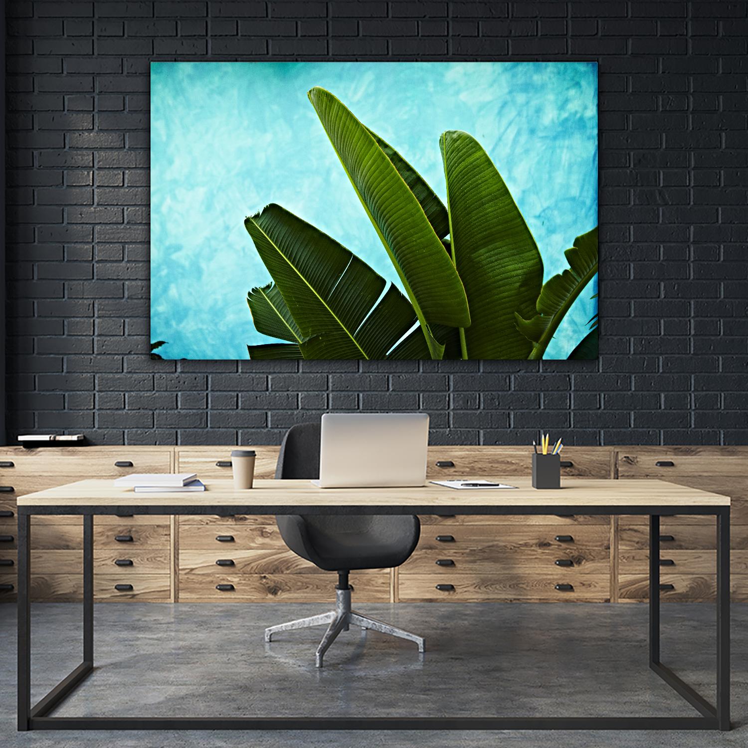 Tropical III by Peter Morneau on GIANT ART - green photo art