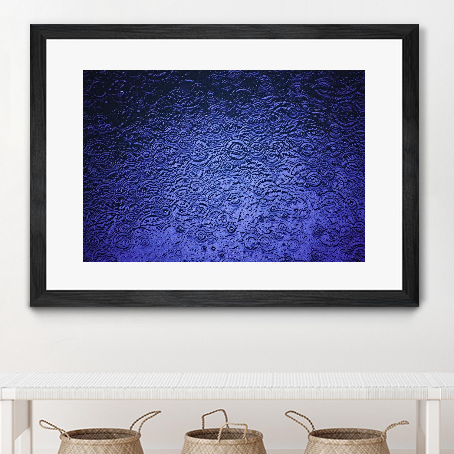 Rain II by Peter Morneau on GIANT ART - black photo art