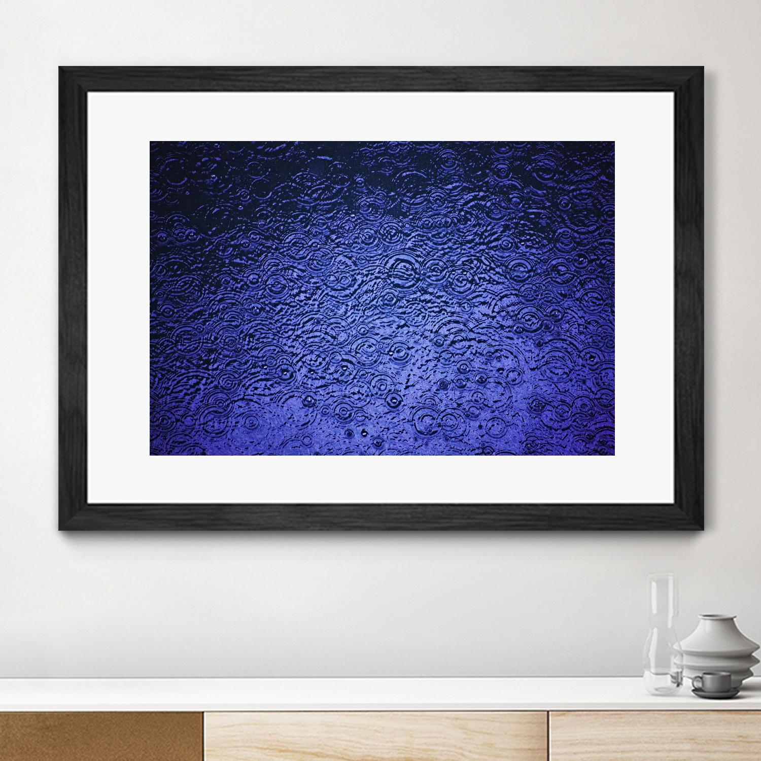 Rain II by Peter Morneau on GIANT ART - black photo art