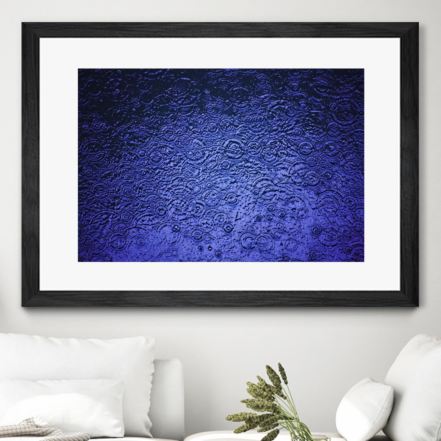 Rain II by Peter Morneau on GIANT ART - black photo art